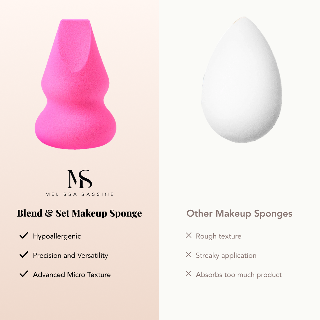 Melissa Sassine Purple Blend and Set Flawless Makeup Sponge - Original