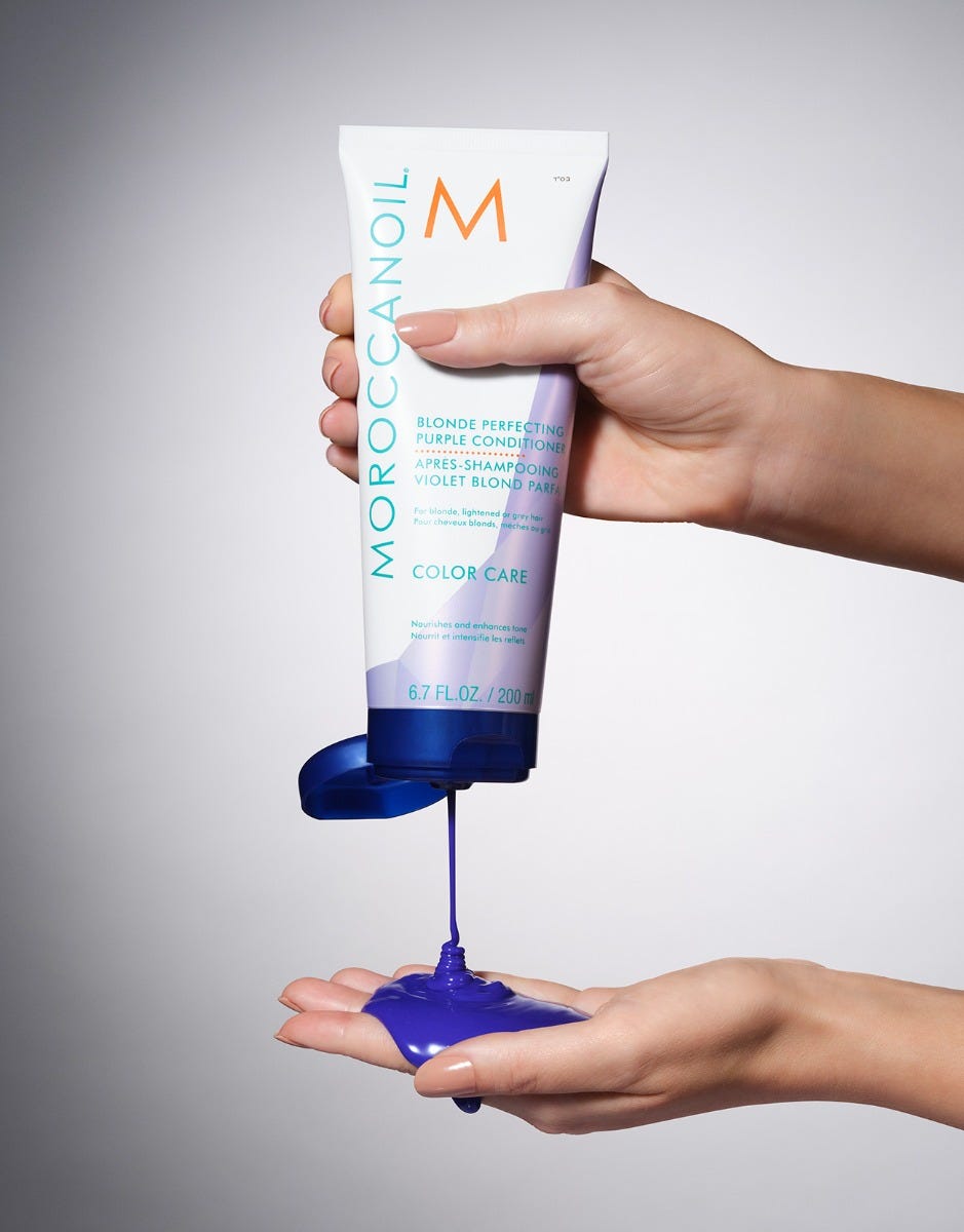 Moroccanoil Blonde Perfecting Purple Conditioner 200ml