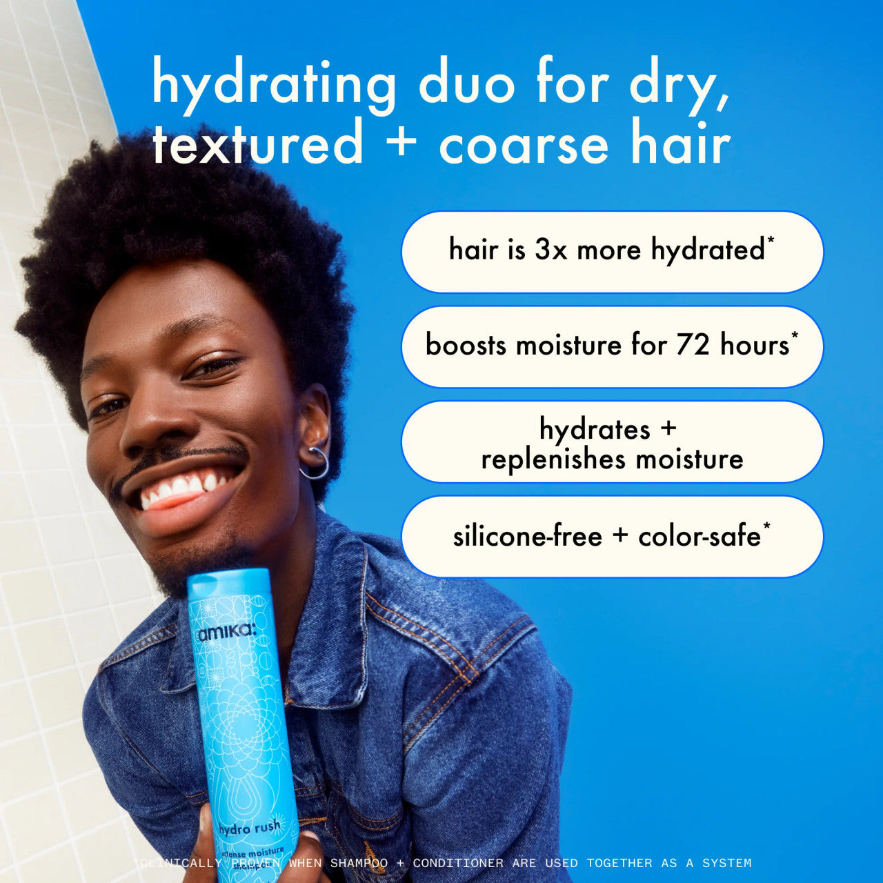 Amika Hydro Rush lntense Conditioner 275ml