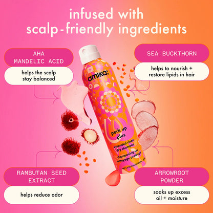 Amika Perk Up Plus Extended Clean Dry Shampoo 199ml