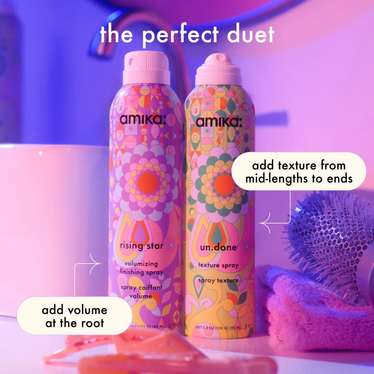 Amika Rising Star Volumizing Finishing Spray 185ml