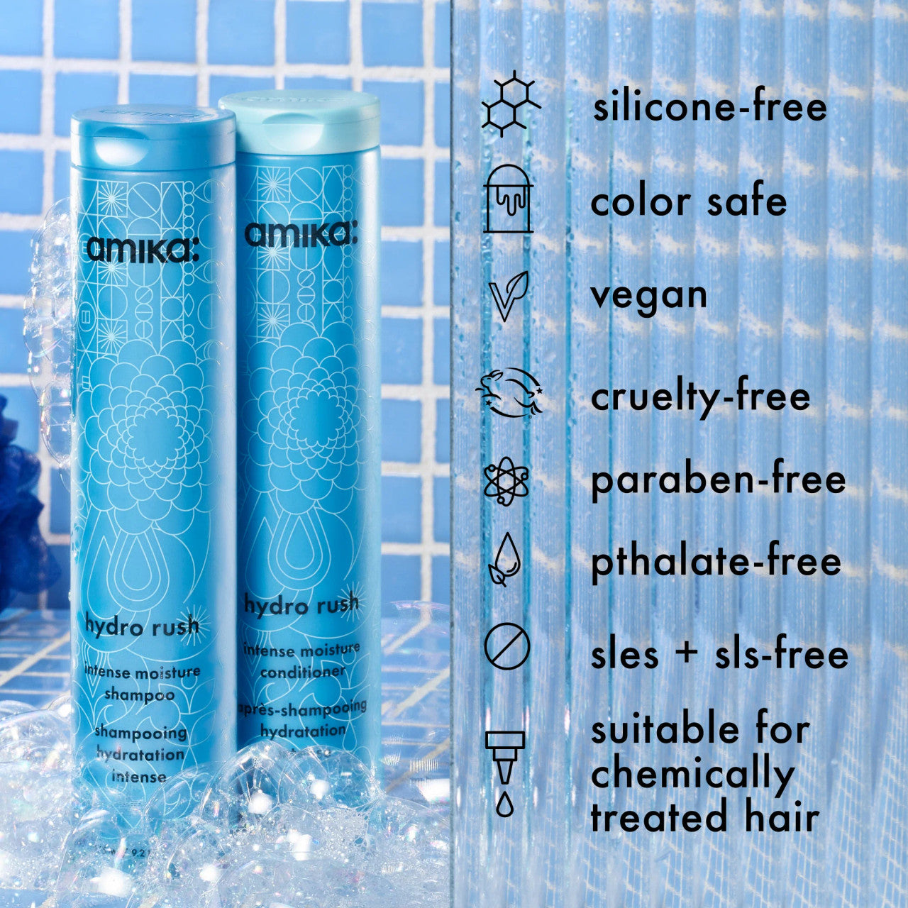 Amika Hydro Rush lntense Conditioner 275ml