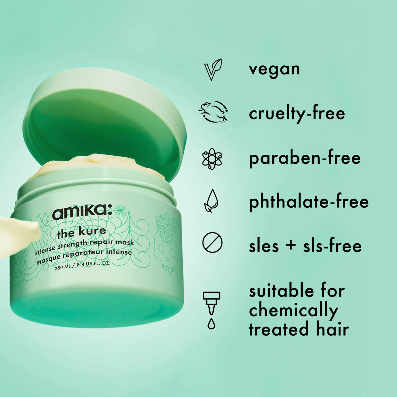 Amika The Kure Intense Strength Repair Mask 250ml