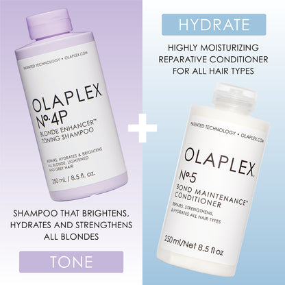 Olaplex No.4P Blonde Enhancing Toning Shampoo 250ml