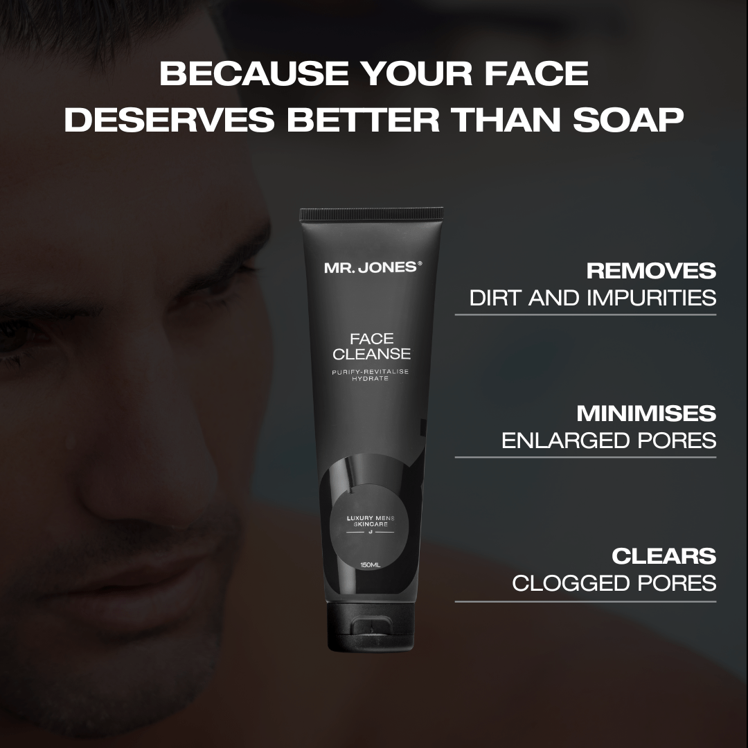 Face Cleanser For Men - MrJones Skincare