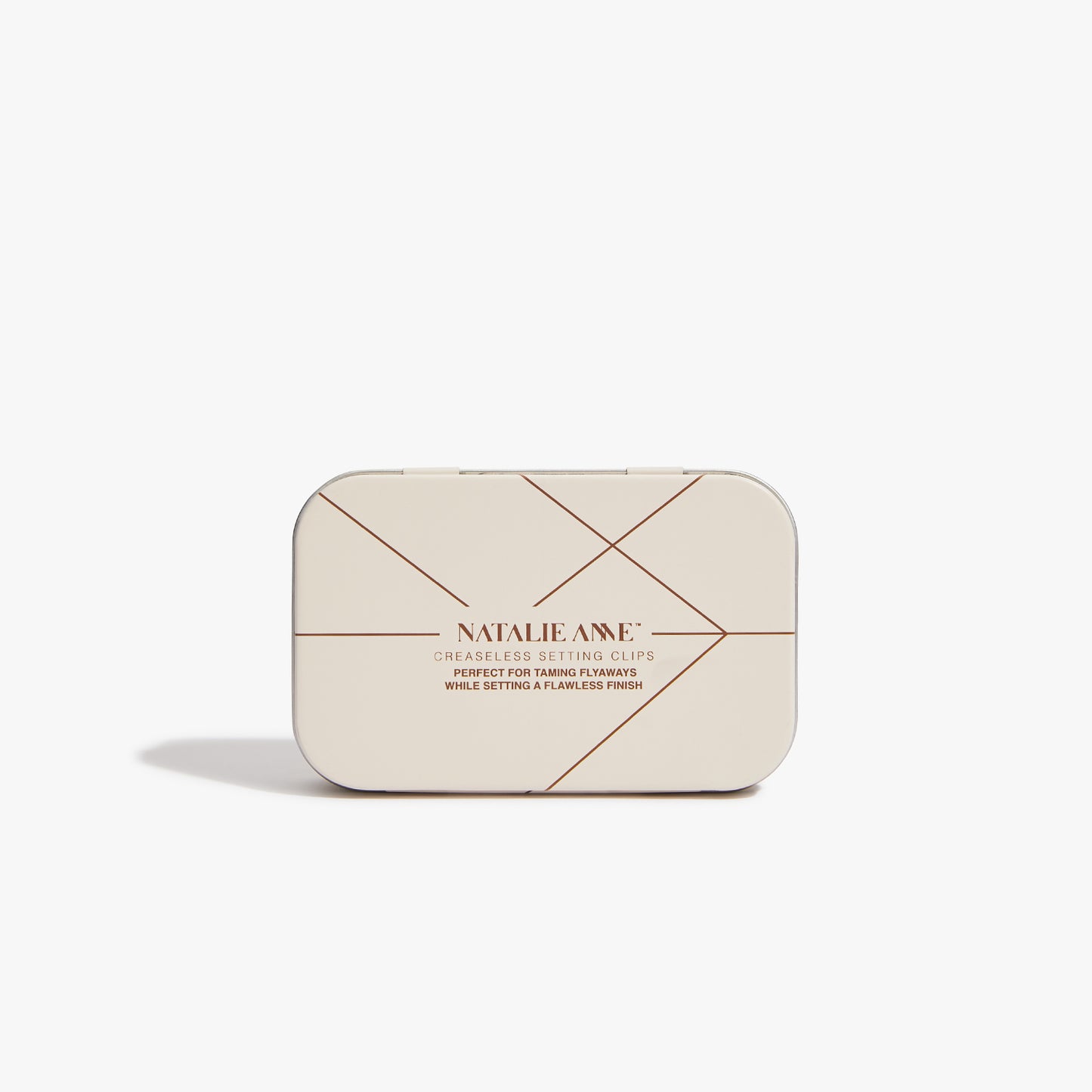 Natalie Anne Creaseless Setting Clips - Choc/Ivory