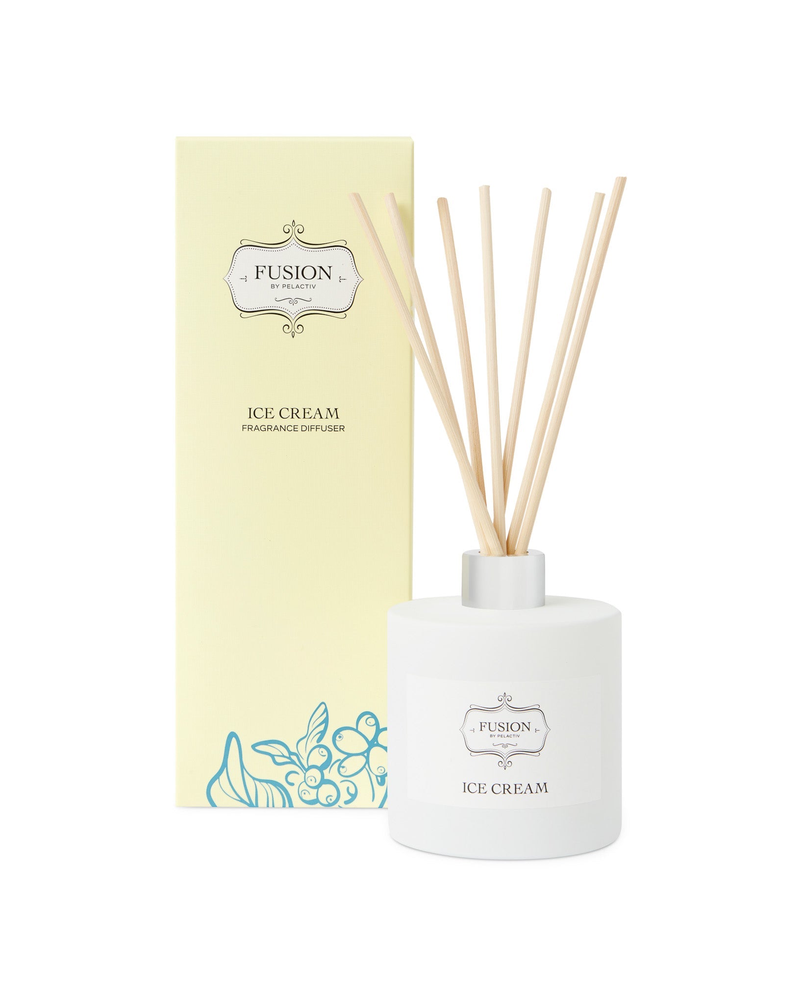 Fusion White Jar Ice Cream Fragrance Diffuser