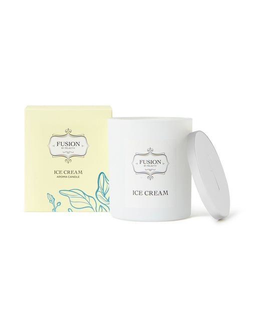 Fusion White Jar Ice Cream Soy Candle
