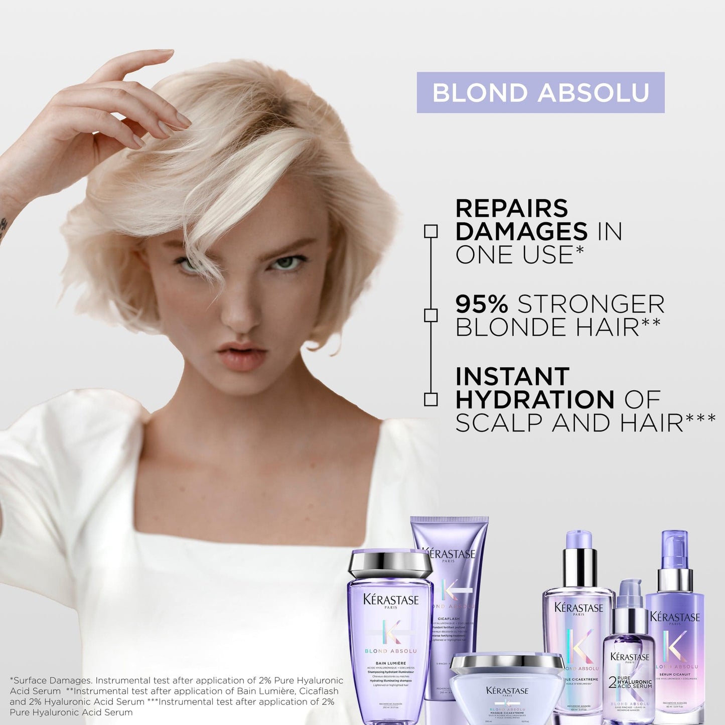 Kérastase Blond Absolu Recovery Overnight Hair Serum - 90ml