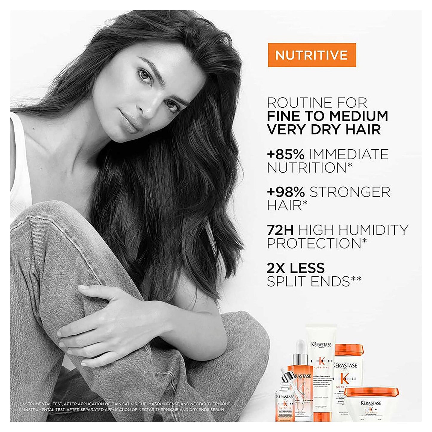 Kérastase Nutritive Fibre Food Hair Serum for Dry and Split Ends - 50ml