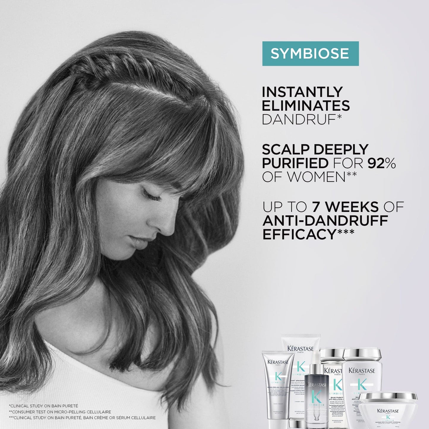 Kérastase Symbiose Micro-Exfoliating Cellular Scalp Scrub for Dandruff Flakes - 200ml
