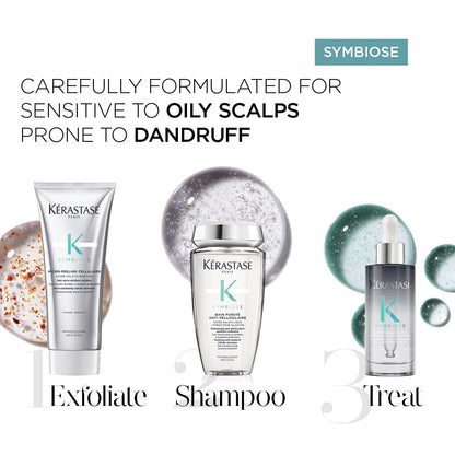 Kérastase Symbiose Pureté Anti-Dandruff Shampoo for Oily Scalp - 250ml