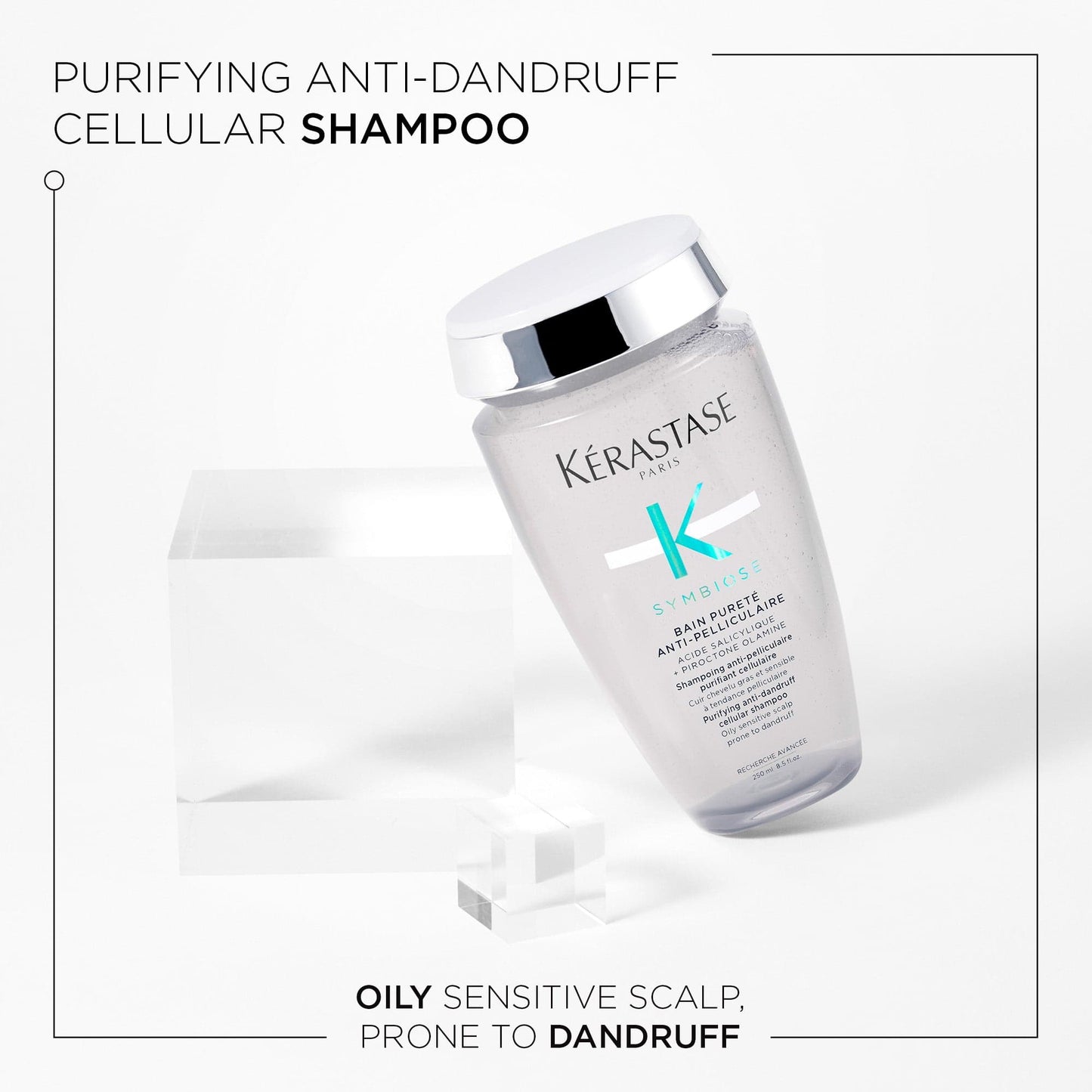 Kérastase Symbiose Pureté Anti-Dandruff Shampoo for Oily Scalp - 250ml