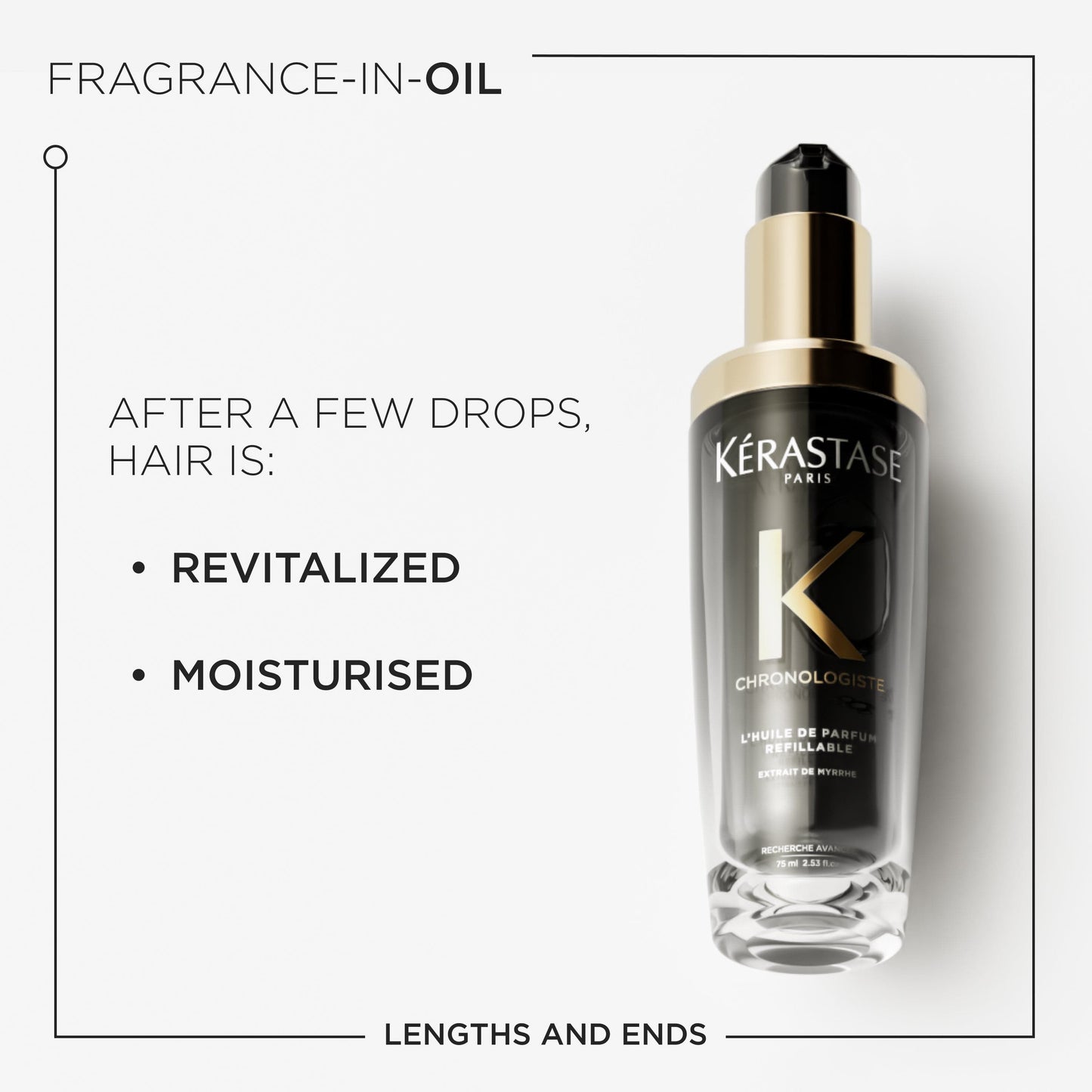 Kérastase Chronologiste L'Huile Refillable Hair Oil - 75ml