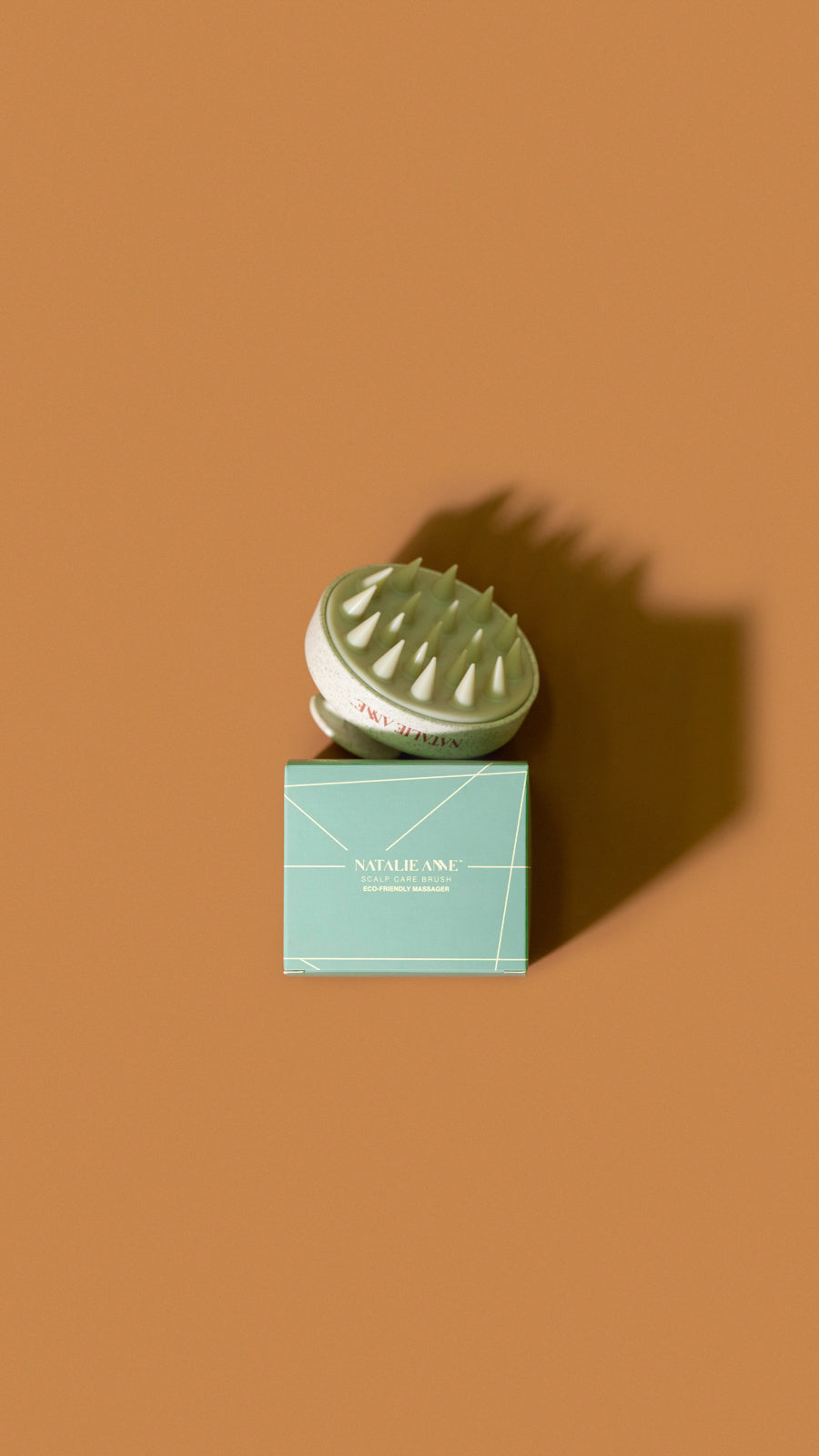 Natalie Anne Eco-friendly Scalp Care Brush - Cream