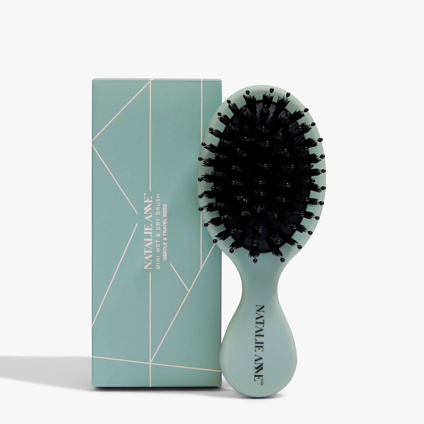 Natalie Anne Mini Wet & Dry Brush - Mint
