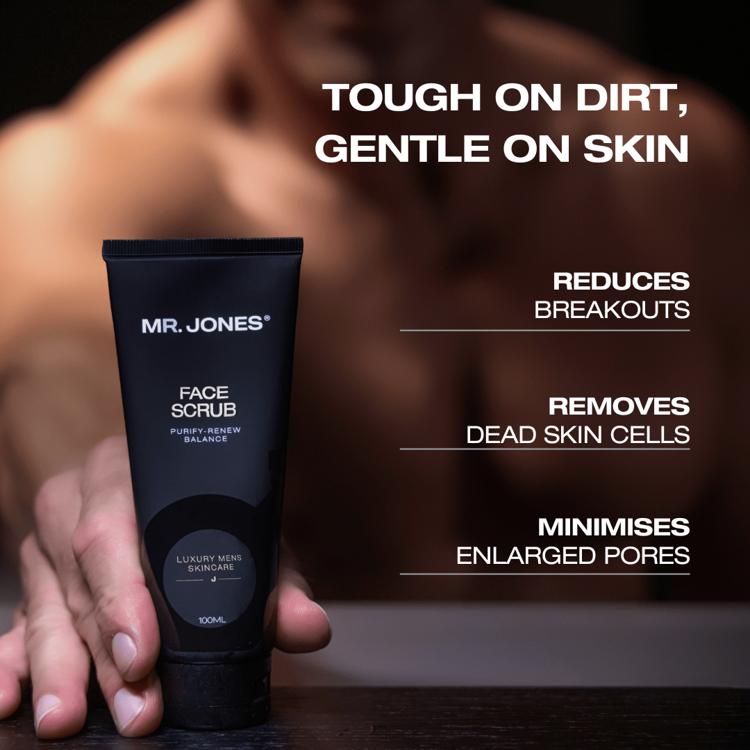 Face Scrub For Men - MrJones Skincare