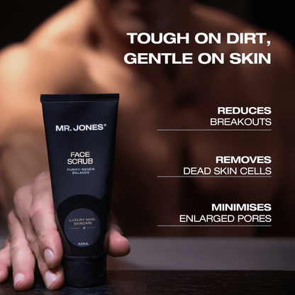 Face Scrub For Men - MrJones Skincare