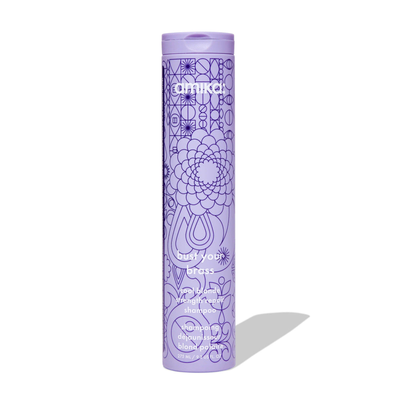 Amika Bust Your Brass Cool Blonde Repair Shampoo 275ml